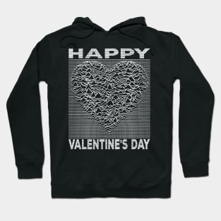 Love Lines Happy Valentines Day Heart Hoodie